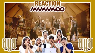 ฆ่าได้ฆ่า | 마마무 (MAMAMOO) - AYA [ MV THAI REACTION ]