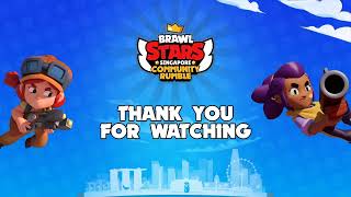 LIVE -  Brawl Stars Singapore Community Rumble August Finals - Day 2