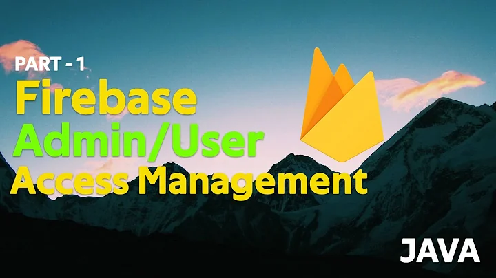 Android Firebase Admin/User Access Level Management | Part - 1/6 | Android Tutorials for Beginners