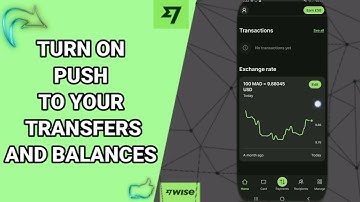 How To Turn On Push To Your Transfers And Balances On Wise App
