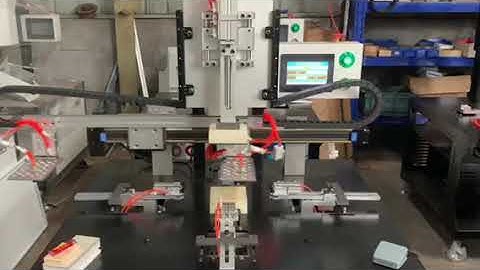 Edge wrapping machine with mechanical arm for eye shadow box