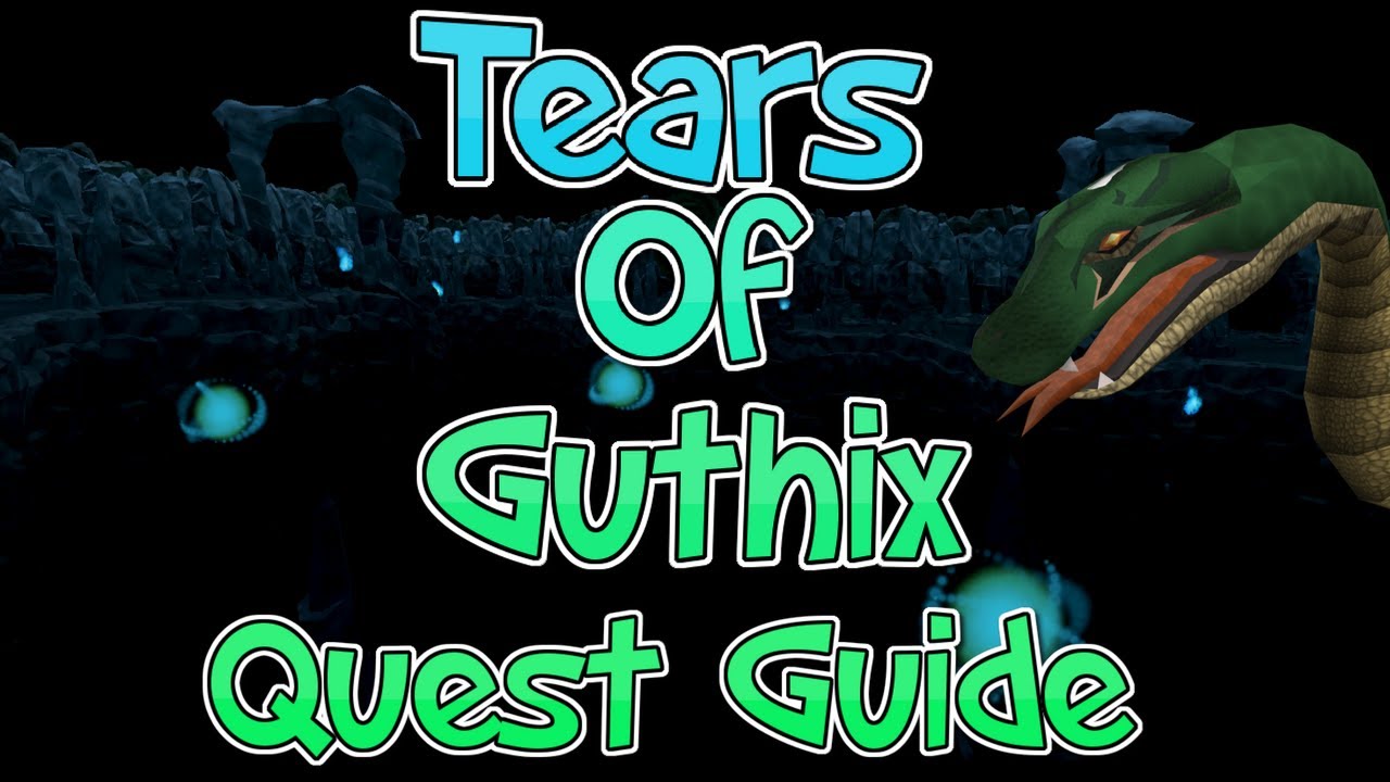 Tears Of Guthix - (Runescape Quest Guide) - YouTube