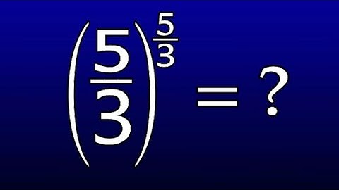 Germany | Can You Solve THIS? Exponents & Powers — Fractional Power Tricks | Maths Olympiad