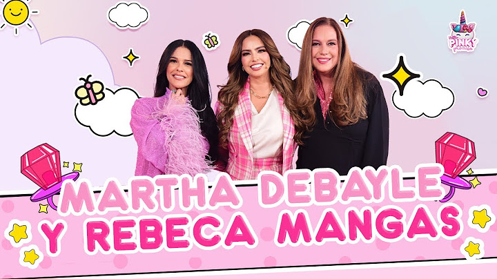 Martha Debayle y Rebeca Mangas en Pinky Promise T. 7 - EP. 22