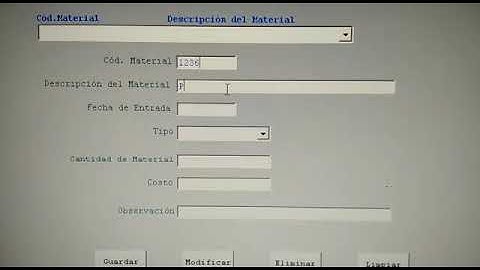 Programa en visual basic 6.0 con acceso a datos hacia Access
