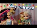 Elsia and Annia Save Disney Princess Cinderella's Christmas
