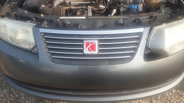 Saturn Ion Headlight Change--Same for Most Years