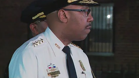 DC Police Chief Robert Contee answers questions ab...
