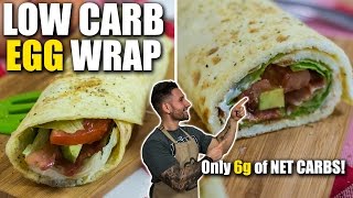 LOW CARB BREAKFAST EGG BURRITO RECIPE screenshot 3