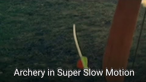 Archery in Super Slow Motion (Archer