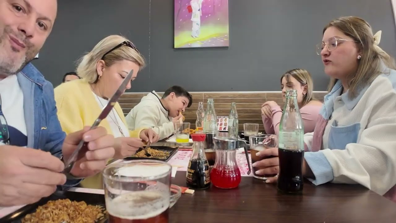 05.05.25 Իսպանիայում նշում ենք Մամաների տոնը💐👩🏼🥰🚘🍱🧆🚘👍😉