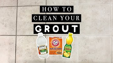 How To Clean Tile Grout with Baking Soda and Vinegar