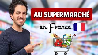 🛒 Grocery shopping in France | ESSENTIAL vocabulary screenshot 1