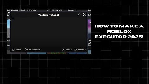 How to make your own Roblox Executor!! | Bypass Byfron! | Working November 2024!!