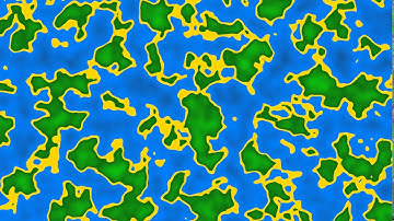 2D Perlin Noise Terrain Test