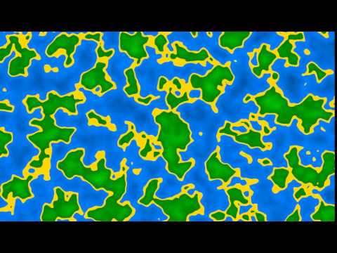 2D Perlin Noise Terrain Test