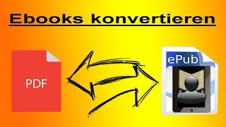 Ebooks von PDF in EPUP,  AZW, MOBI konvertieren und am Reader lesen | Calibre tutorial