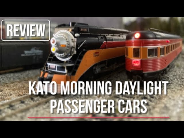 KATO 外国型鉄道模型　Morning Daylight 10 Car Set KATO N 106-060 Southern Pacific Morning Daylight 10 Car