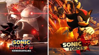 Sunset Heights - Shadow Generations VS Sonic Forces #sonic #shadow #comparison