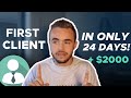 Get Your FIRST SMMA Client in 24 Days {SMMA 2021}