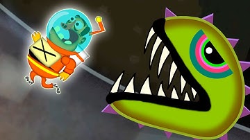 СУРОВЫЙ ЛИЗУН НА ЛУНЕ - TALES FROM SPACE MUTANT BLOBS ATTACK #10