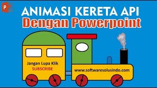 Cara Membuat Animasi Kereta Api di Powerpoint screenshot 5