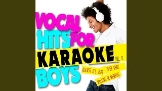 Against All Odds (Take a Look at Me Now) (In the Style of Barry Manilow) (Karaoke Version)