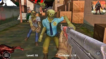 Zombie Hunter To Dead Target Free Shooting Games FPS Part 3 - Android Gameplay Walkthrough