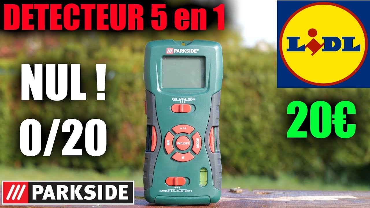 Detecteur 5 En 1 Parkside Mode D emploi