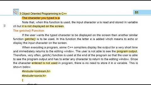 getch, getche, gets and puts functions in C++