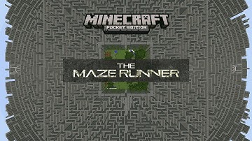 Minecraft Pocket Edition | The Maze Runner Map Part 2