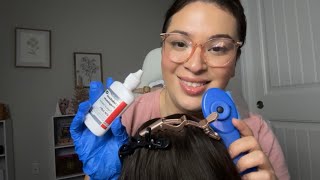 ASMR| The girl that’s always late to class gives you a scalp treatment- (You have Psoriasis) 💫