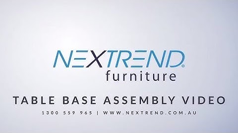 Avila Table Base Assembly - Nextrend
