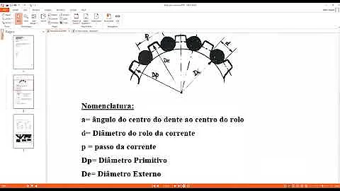 Como medir engrenagem para corrente?