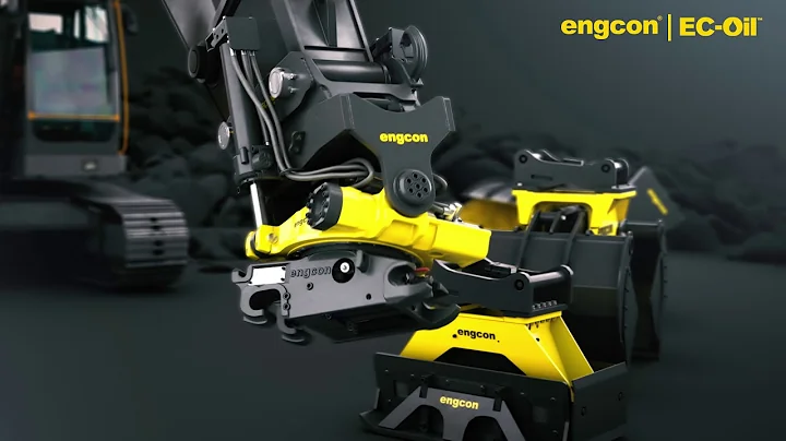 engcon Automatic Quick Hitch System with EC-Oil