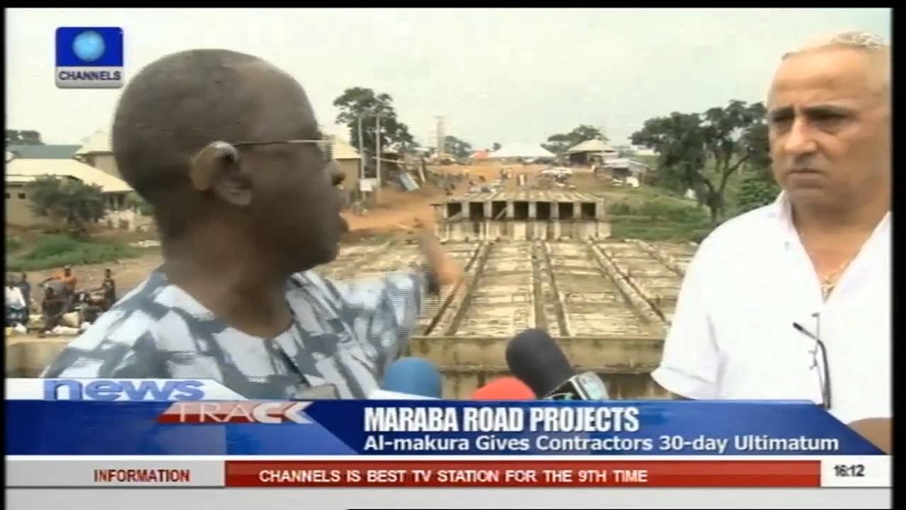 Al Makura Gives Contractors 30  Day Ultimatum -- 16/08/15