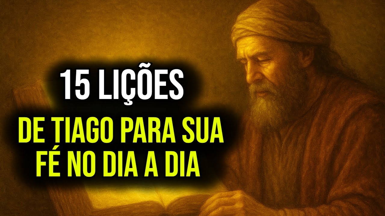 🕊️ AS 15 LIÇÕES DO LIVRO DE TIAGO PARA FORTALECER SUA FÉ NO DIA A DIA