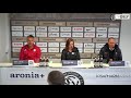 TV Elv // Pressekonferenz - SV Elversberg vs. FC Homburg / 2:3