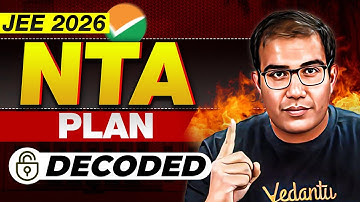 NTA plan for JEE 2026 DECODED | Score 85+ in Physics | Vinay Shur Sir