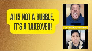 AI isn't a Bubble. It's a Takeover