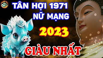 Tiết Lộ Bí Mật Cho Tân Hợi 1971 Nữ Mạng Biết Trước Ý Trời, Tiền Bạc Gấp 5 Gấp 10 Năm 2023 | LPTV