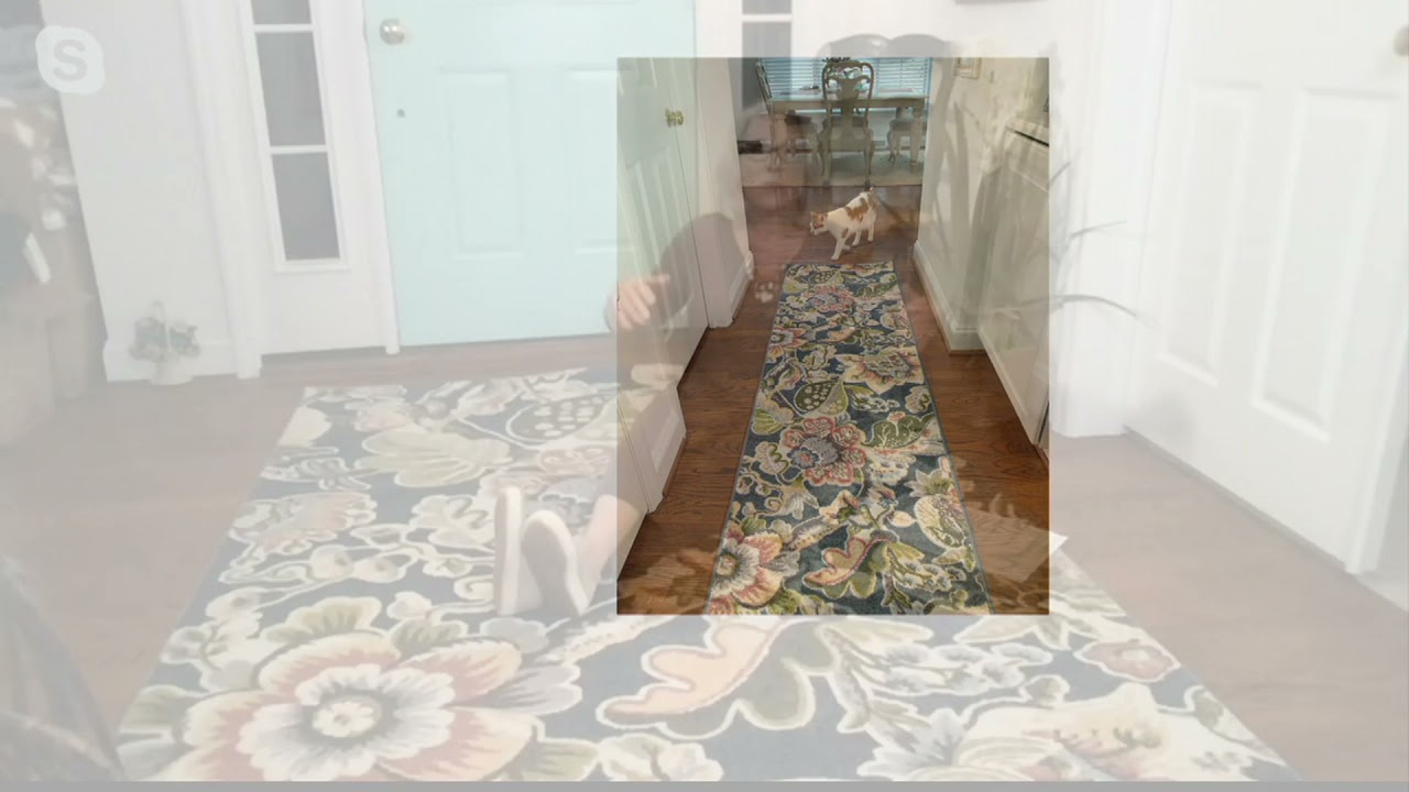 Home by SHR Floral Rugs on QVC