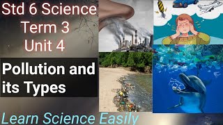 Pollution and Types of Pollution| Learn Science Easily| Std 6 Science Term 3 unit 4