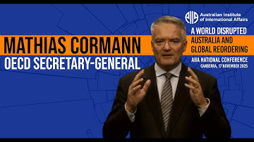 National Conference Keynote: Mathias Cormann
