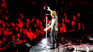 Video thumbnail of "Bon Jovi Just Older at Madison Square Garden, New York, NY, USA  on February 25, 2011"