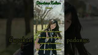 Diantara Kalian- D'Masiv || Lirik #shorts