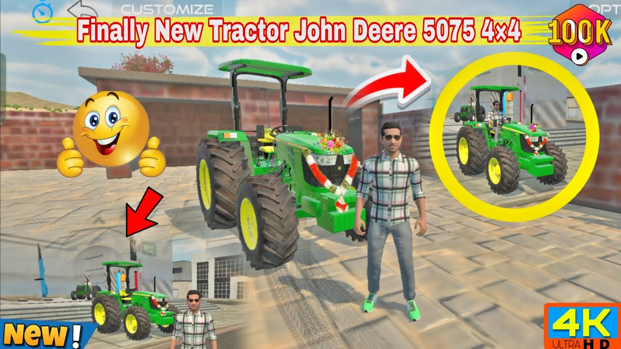 Finally New Tractor John Deere 5057 4×4 / #tractor #gaming #video #game  @AkashThakor-A50 