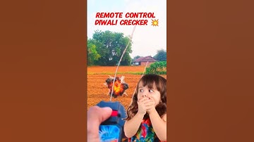 Remote Control Firecracker 🔥 | #Homemade Electric Firecracker full Video in youtube channel