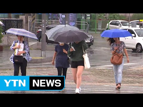 [날씨] 중부·호남 장맛비...수도권 폭염 주춤 / YTN (Yes! Top News)