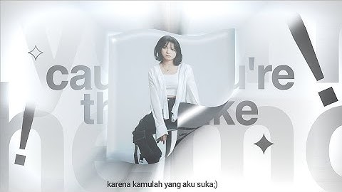 PRESET ALIGHT MOTION I LIKE YOU THE MOST - SHAD ENGLISH VER